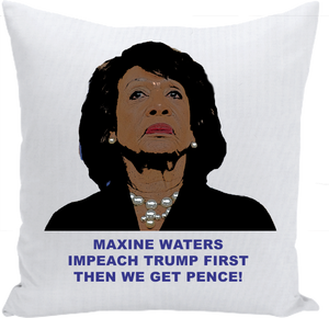 Maxine Waters Cry Pillow