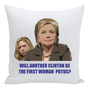 Chelsea Clinton Cry Pillow
