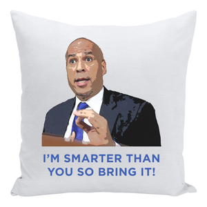 Cory Booker "Bring It!" Cry Pillow
