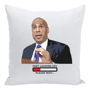 Cory Booker "Fart Loading" Cry Pillow