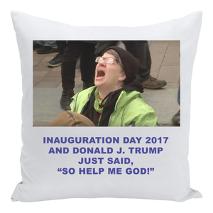 Inauguration Cry Pillow
