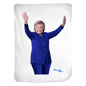 Hillary Clinton Velveteen 60"x80" Cuddle Blanket