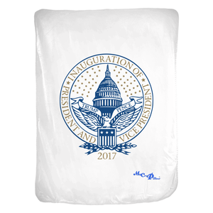 Trump Inauguration 60"x80" Velveteen Cuddle Blanket