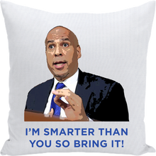 Load image into Gallery viewer, Cory Booker &quot;Bring It!&quot; Cry Pillow
