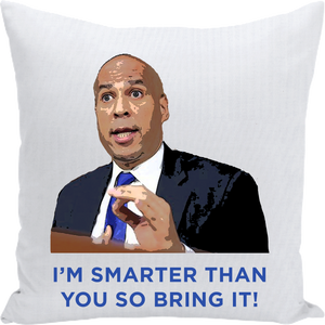 Cory Booker "Bring It!" Cry Pillow