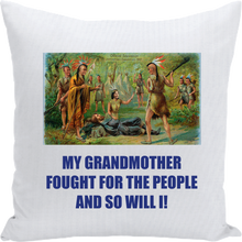 Load image into Gallery viewer, Elizabeth Warren Grandmother Cry Pillow